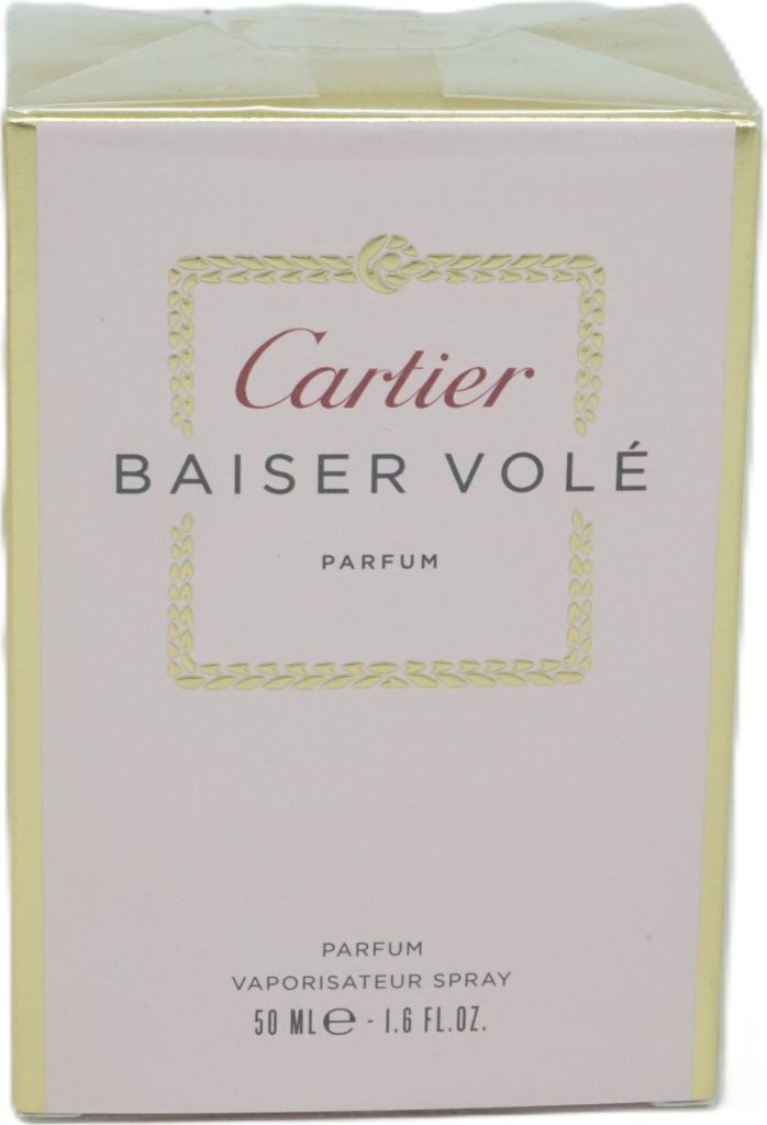 A close-up of a perfume box.