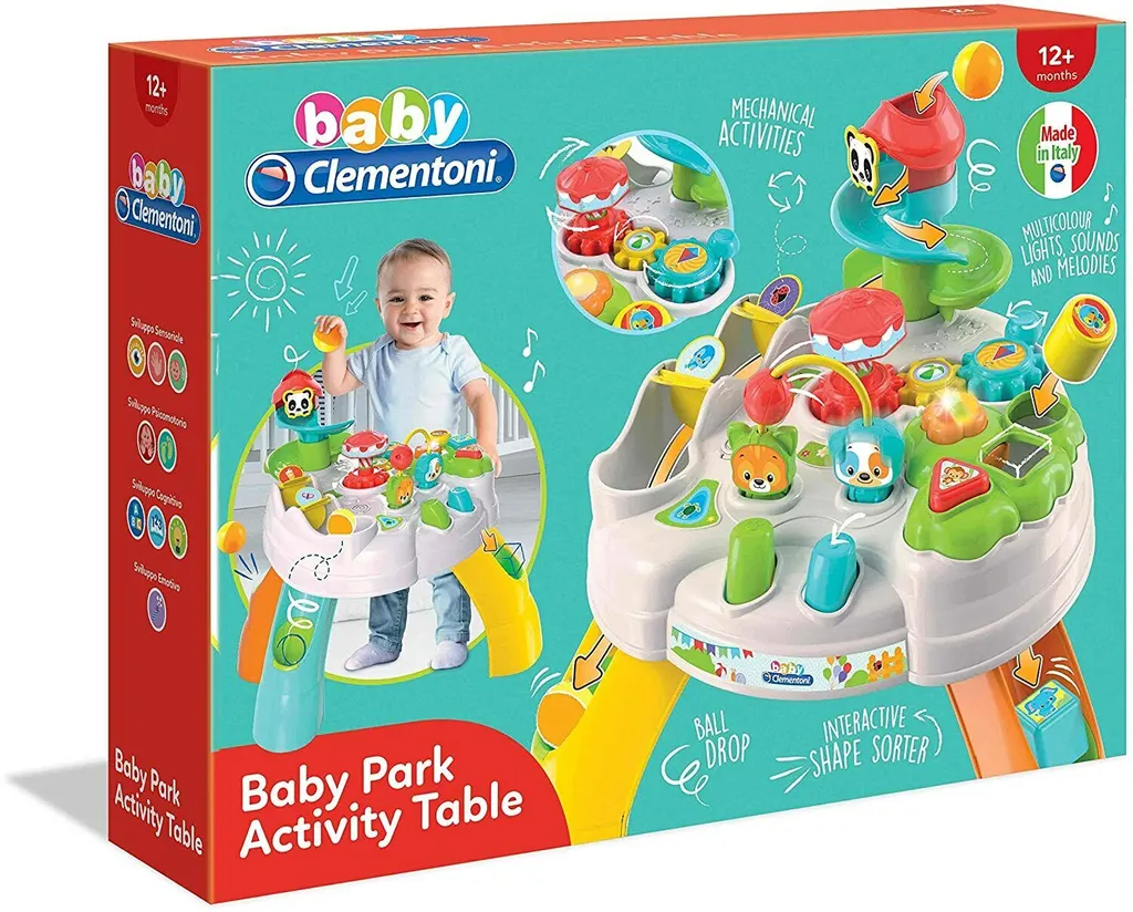 Clementoni Baby Table d'activités interactive et table d'éveil premier âge - 10