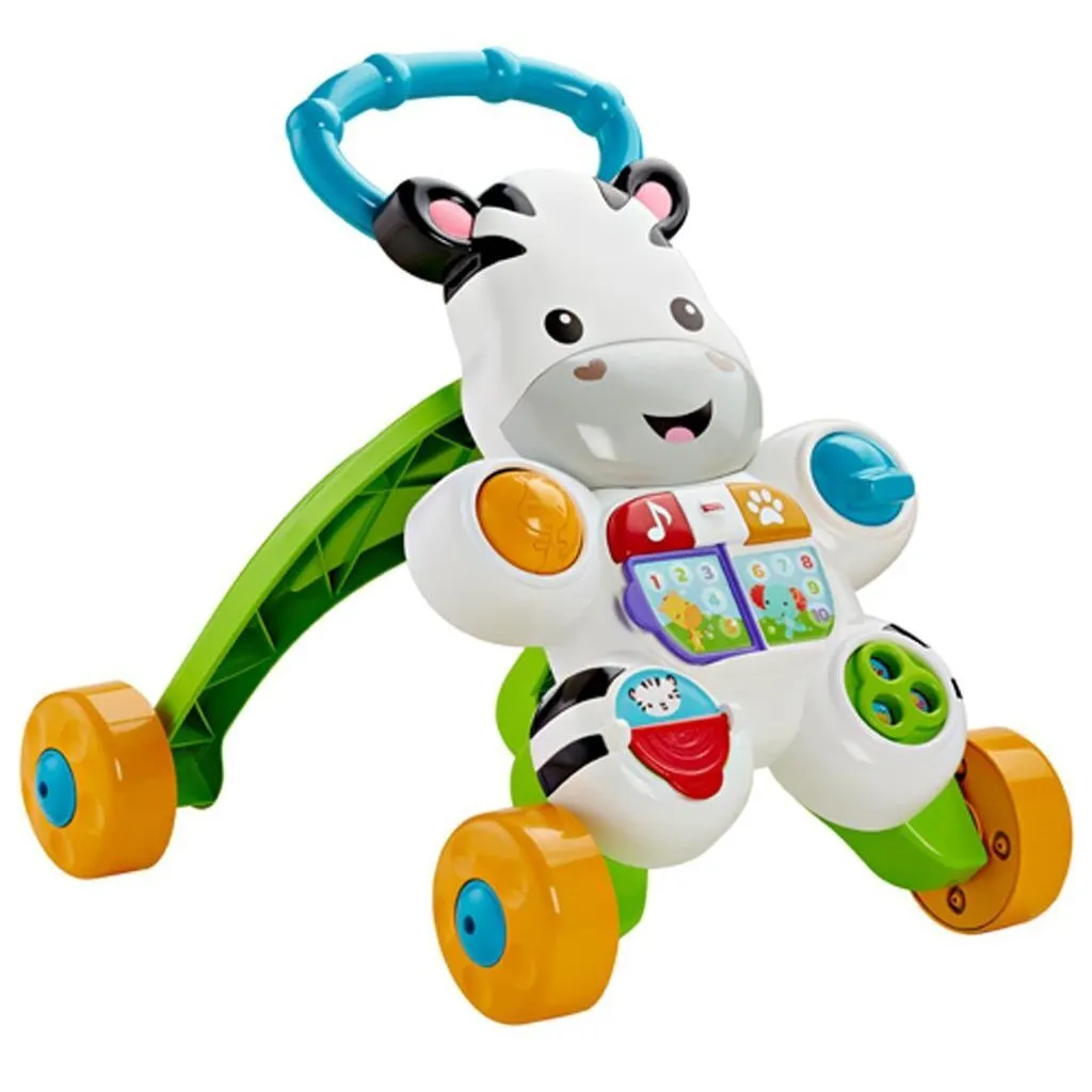 Zèbre interactif Fisher-Price avec effets lumineux et sons pour premiers pas