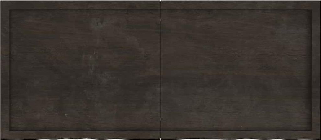 vidaXL Tischplatte Dunkelbraun 140x60x(2-4)cm Massivholz Produktbild 