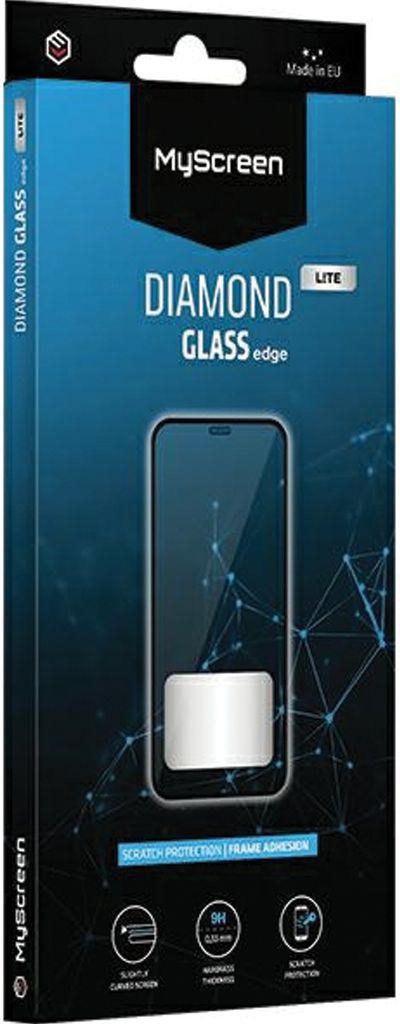 Ms Diamond Glas Rand Lite Vivo Y55S 2021/Y55 5G/Y55S 5G Voll Kleber Schwarz