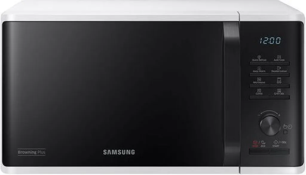 Samsung MG23K3515AW Micro-ondes avec Cavité Céramique et Gril Puissant 23L