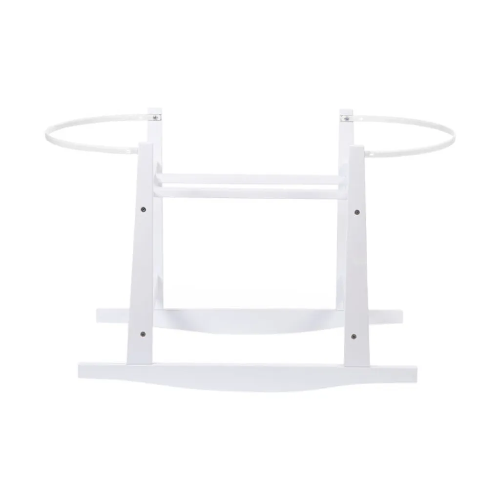 Support pour couffin bébé blanc stable - Solution dos Childhome