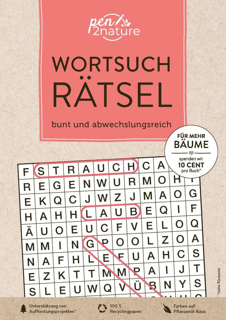 Wortsuchrätsel . bunt und abwechslungsreich Produktbild 
