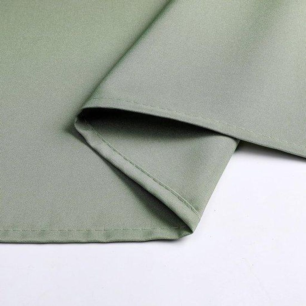 Saliegroene Tischdecke aus Stoff 140 cm