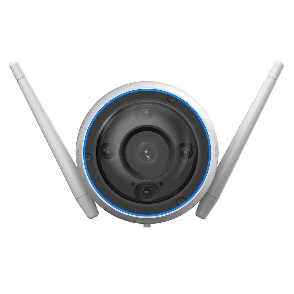 EZVIZ H3 2K - WLAN-IP Überwachungskamera mit farbige Produktbild 
