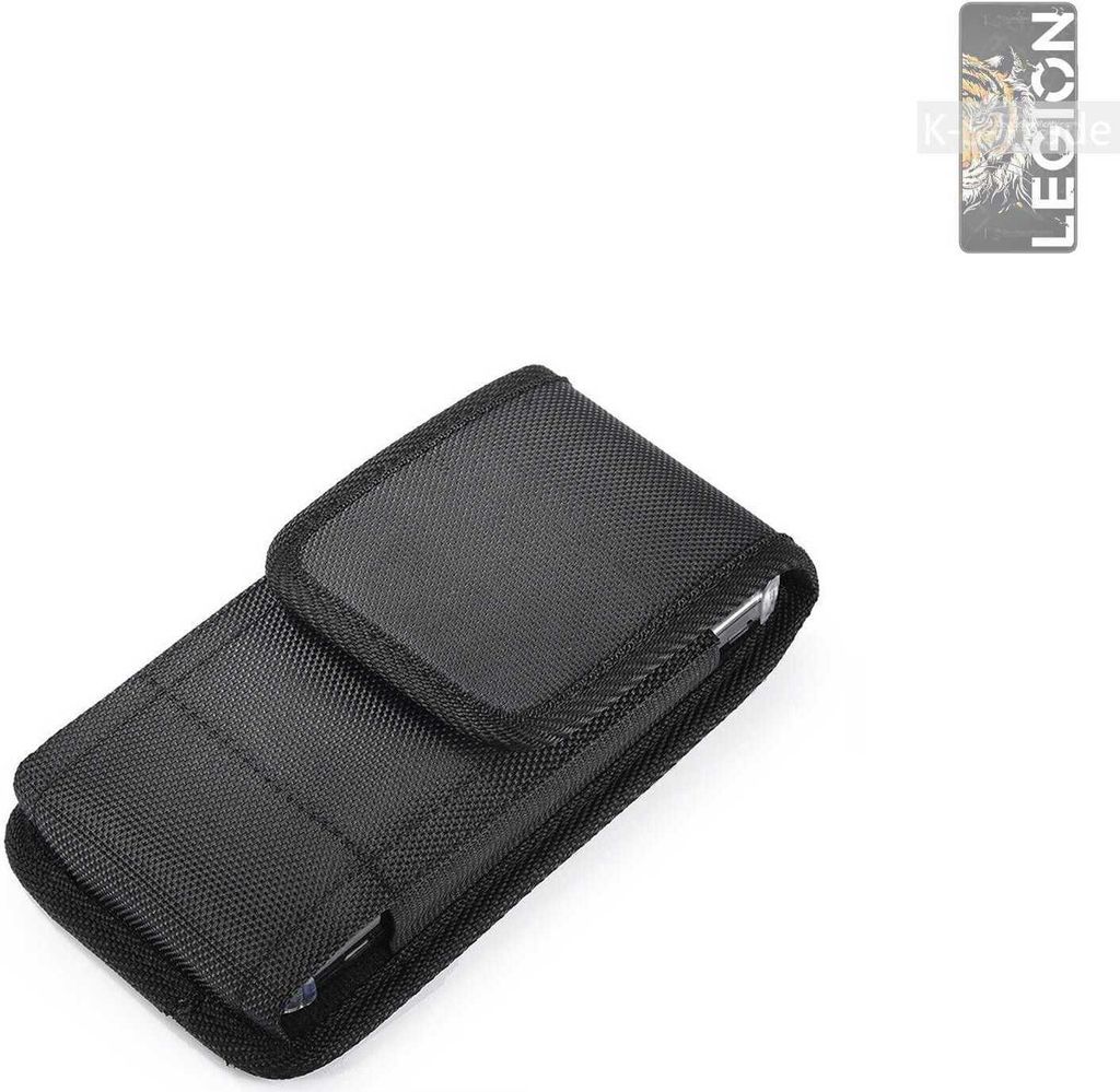 Holster Gürteltasche kompatibel mit Lenovo Legion Y70 Holster Gürtel Tasche wasserabweisend Handy Hülle Schutz Hülle Outdoor schwarz K-S-Trade
