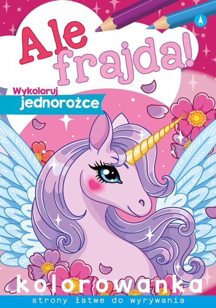 Ale frajda! Wykoloruj jednorożce 75175