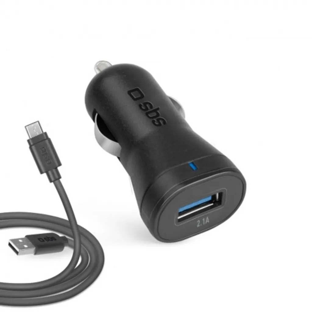 sbs Kfz-Ladeadapter Adaptateur de Charge Rapide 12/24V Noir Compact - 2