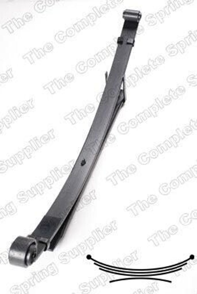 LESJÖFORS 6192526 Blattfedern für VW Taro Pickup Hinten 560/740mm