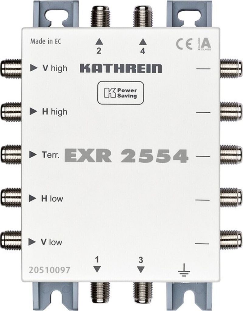 KATHREIN Multischalter 5/4 1xTerr. 4xSat-Eing. kaskadierb. Image du produit 