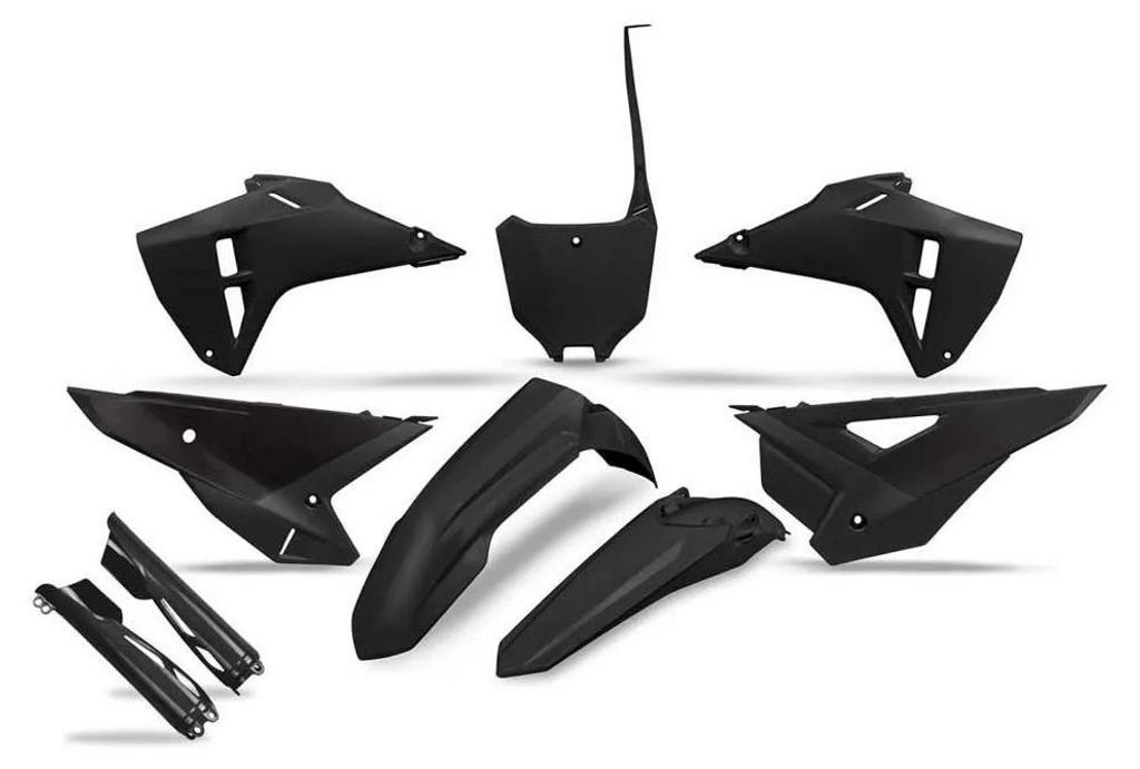 Ufo Honda Crf 250r 2025 Hokit127 Plastikbausatz Schwarz Schwarz One Size