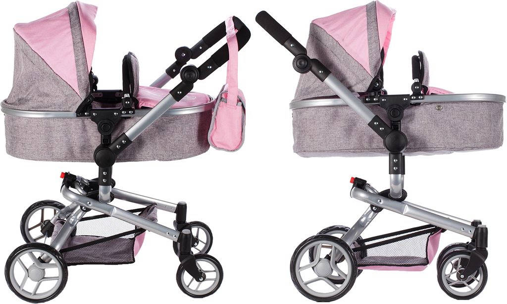 Malplay Puppenwagen Little Princess | Kinderwagen Puppen