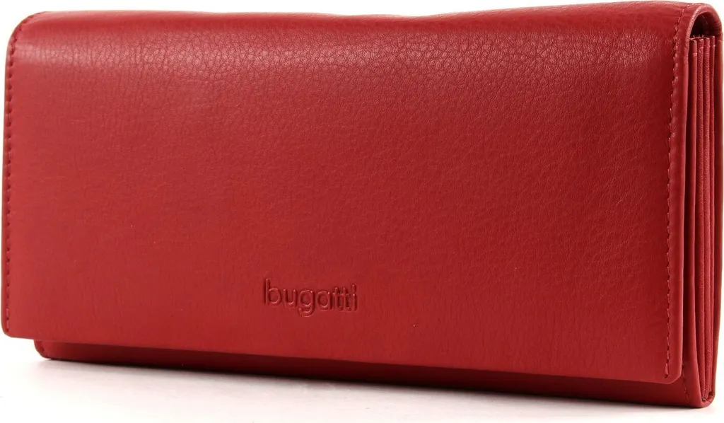 Grand portefeuille bugatti rouge Vertice : l'organiseur de cartes chic