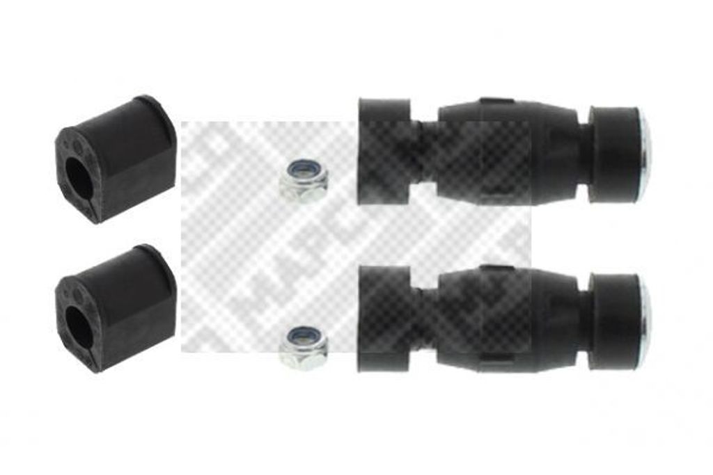 MAPCO 53101 Stabilisatorlager Reparatursatz für RENAULT CLIO II (BB0/1/2, CB0/1/2) Vorne Gummilager