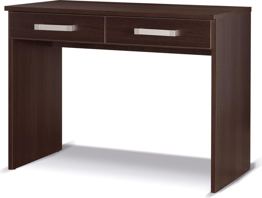 ANDOVER Schreibtisch mit Schubladen - Kastanie Wenge