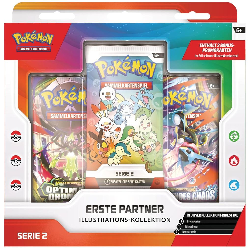 POKÉMON 13978 Erste Partner Kollektion Serie 2 Produktbild 