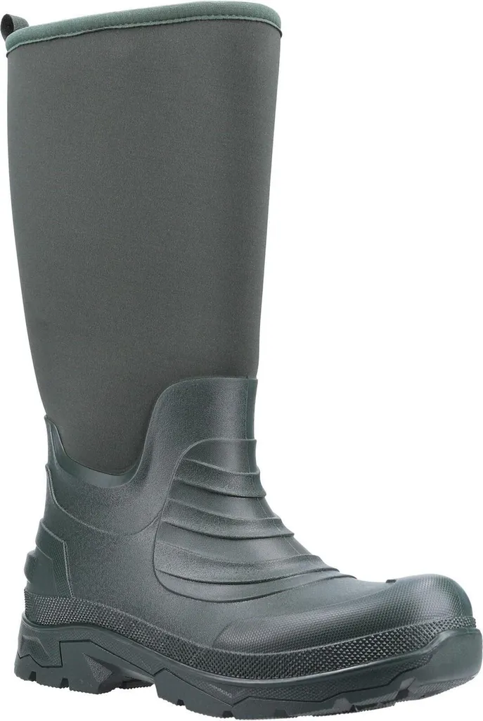 Bottes en caoutchouc Cotswold Kenwood Néoprène FS9459 Vert Taille 42