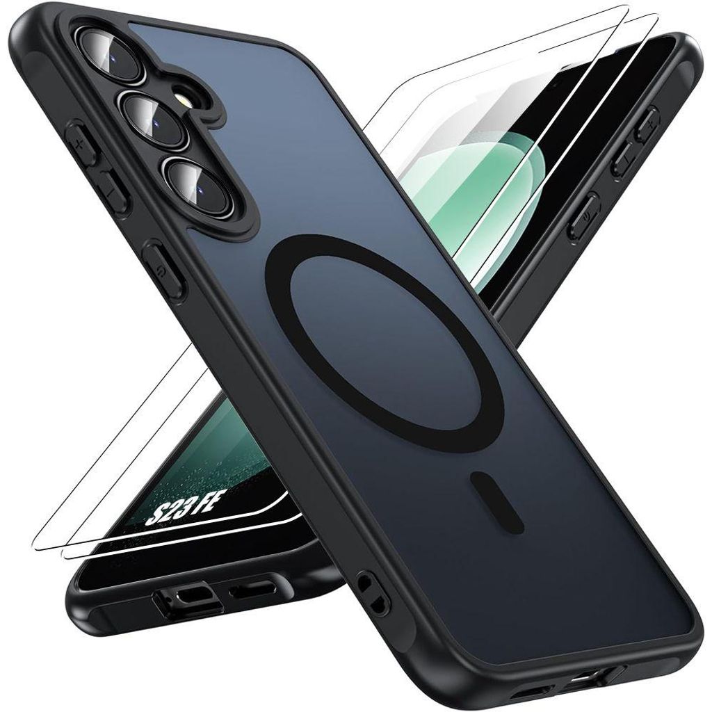 Coque + 2 Verres Trempés pour Samsung Galaxy S23 FE, avec Image du produit 