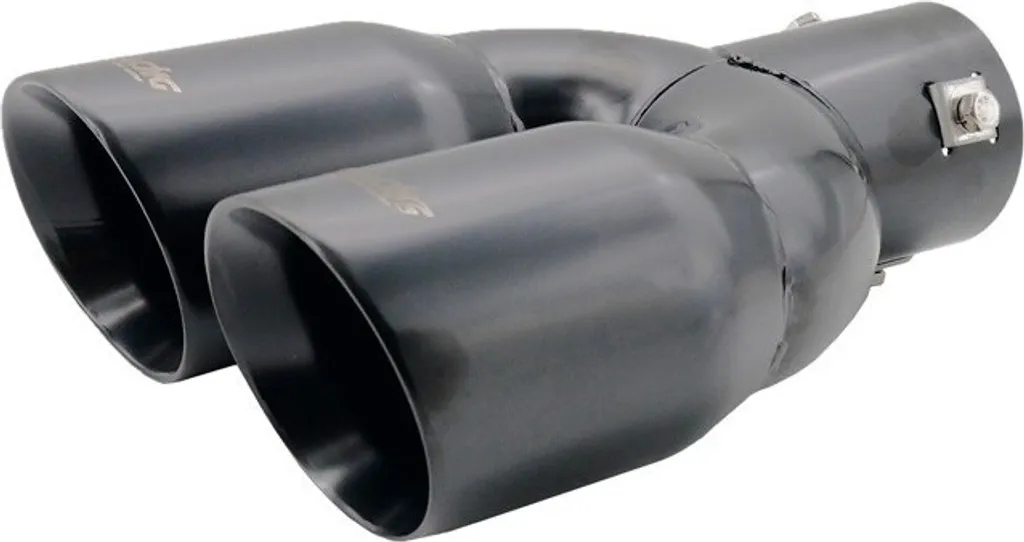 Embout d'échappement universel pour voiture sortie ronde inox 76mm