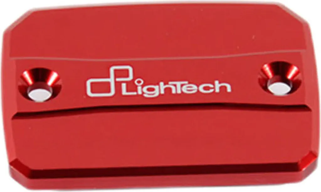 Couvercle en aluminium CNC rouge 42x59 Lightech pour Ducati Hypermotard
