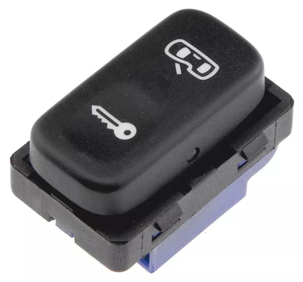 1Z0962125A Zentralverriegelungsschalterknopf Vorne Links Skoda Octavia 2, Yeti, 4 Pin