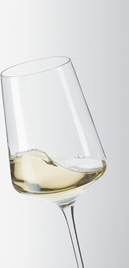 LEONARDO HOME Lot De 6 Verres à Vin Blanc Riesling Cesti 280 Ml - Design Méditerranéen Tendance Avec Tige Basse