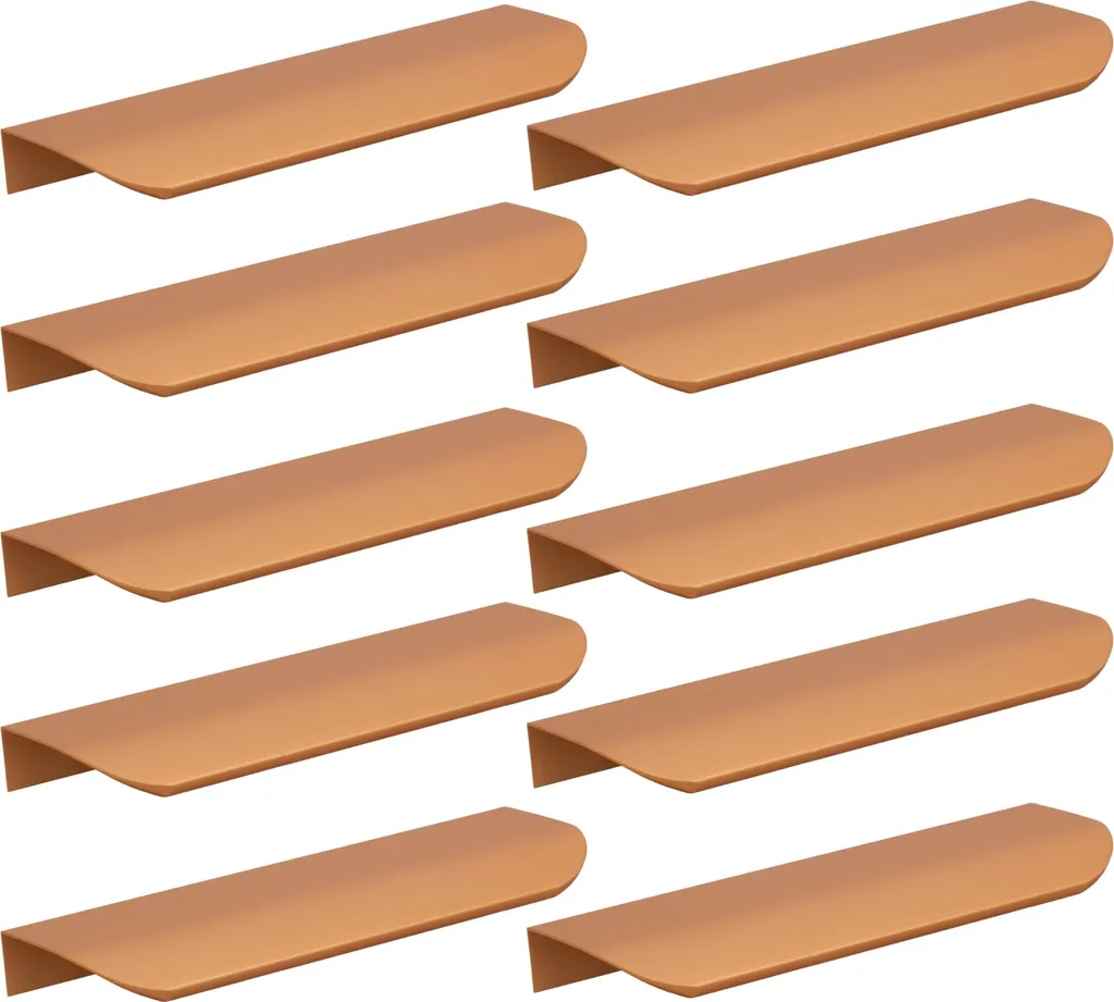 Restyling Casa: Set 10 Maniglie Nero Opaco 200mm per Mobili e Cucina