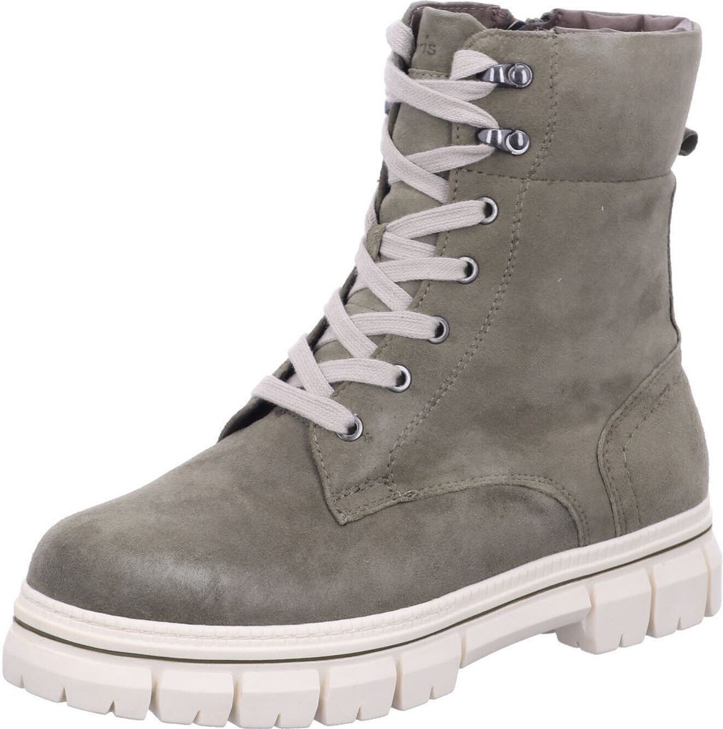 Tamaris Comfort Schnürstiefel Grün