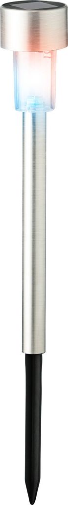 LED Solar Außenleuchte 24cm Edelstahl mit Farbwechsel Produktbild 