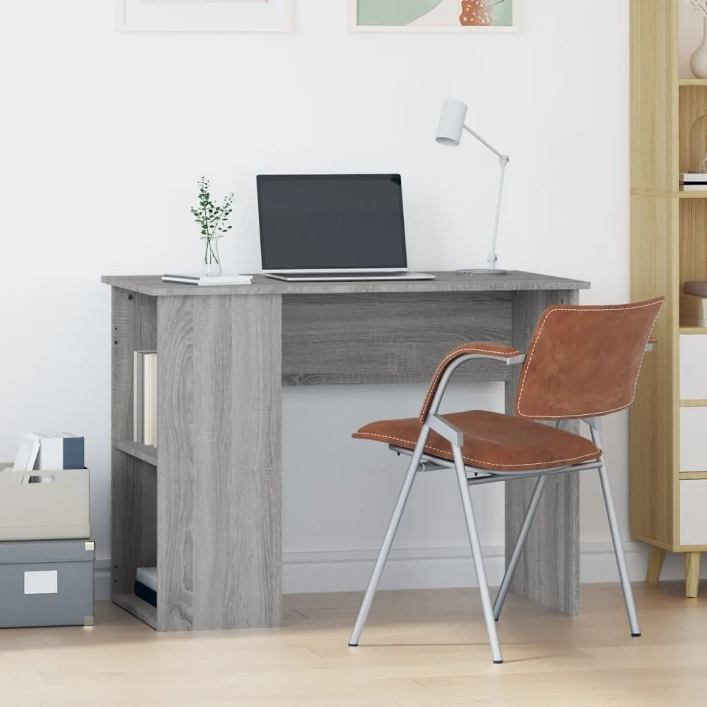 Scrittoio Elegante Grigio Sonoma 100x55x75 cm | Design The Living Store