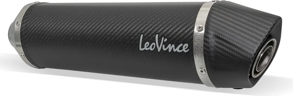 Silencieux LeoVince 0237 Ø 54mm longueur 370mm montage gauche type EVO