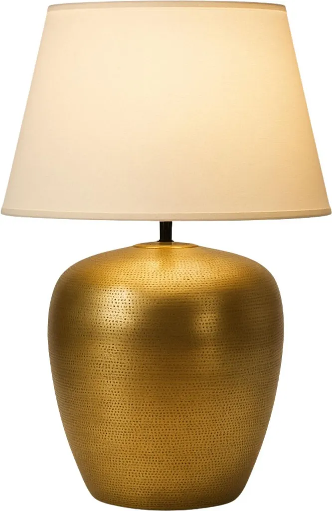 Marrakesch set di 2 lampade da tavolo vintage XXL lampada da comodino alta 39 cm | lampada da tavolo decorativa boho lampada in soggiorno camera da letto e camera dei bambini | lampada da tavolo Camden oro attacco E27 lampada - 2