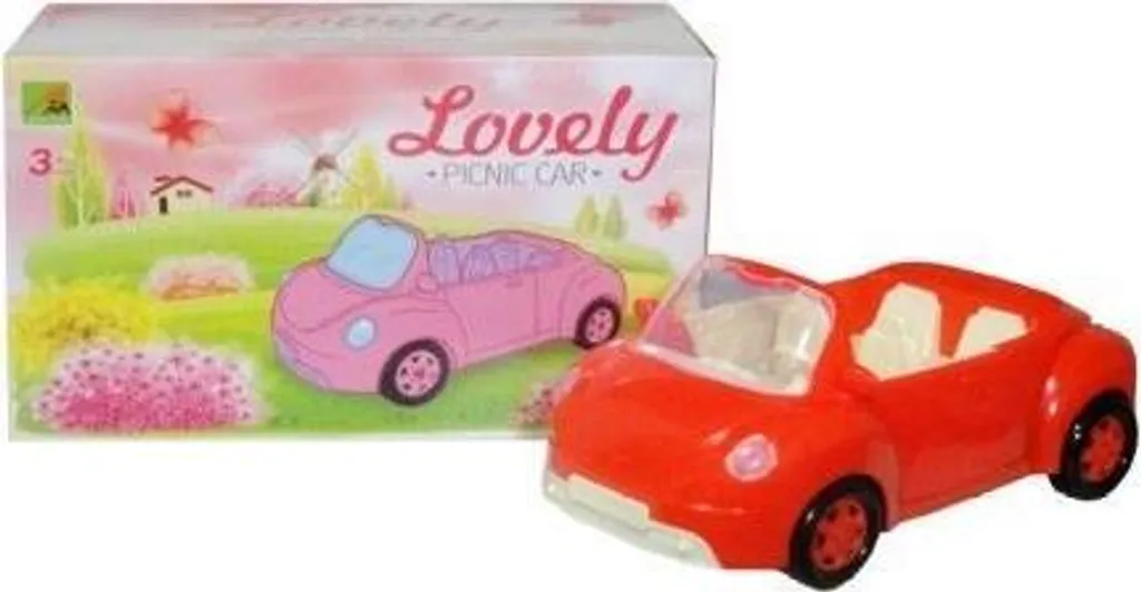 Landau poussette pour poupée avec capote amovible - Collection Flower