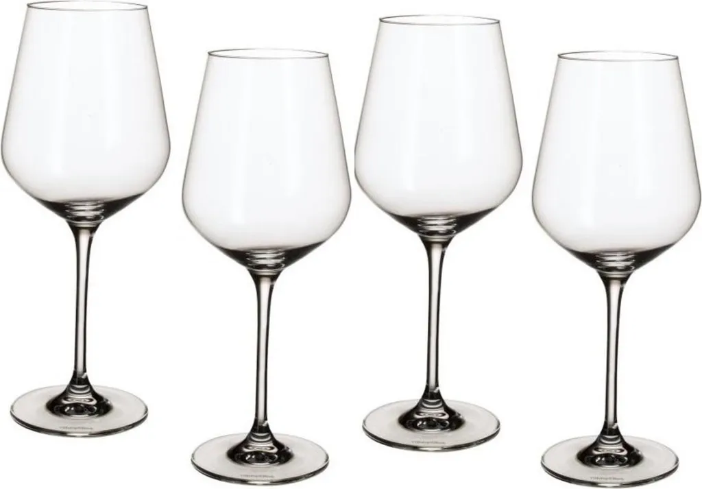 Villeroy & Boch La Divina Set 4 Bicchieri Borgogna 0,68l | Calici Cristallo