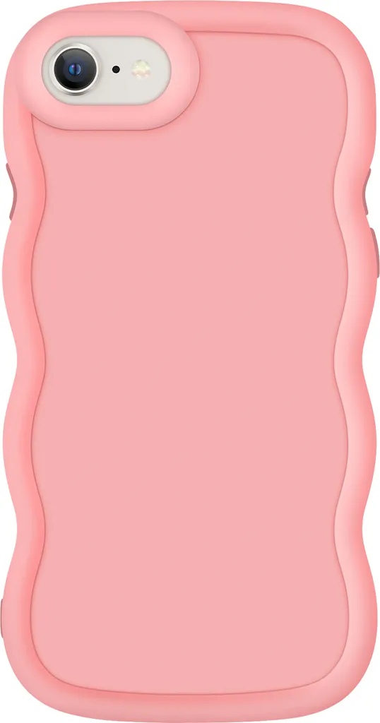 Cover Anti-Uto iPhone SE 2022 Avizar Silicone Rosa - Protezione Totale