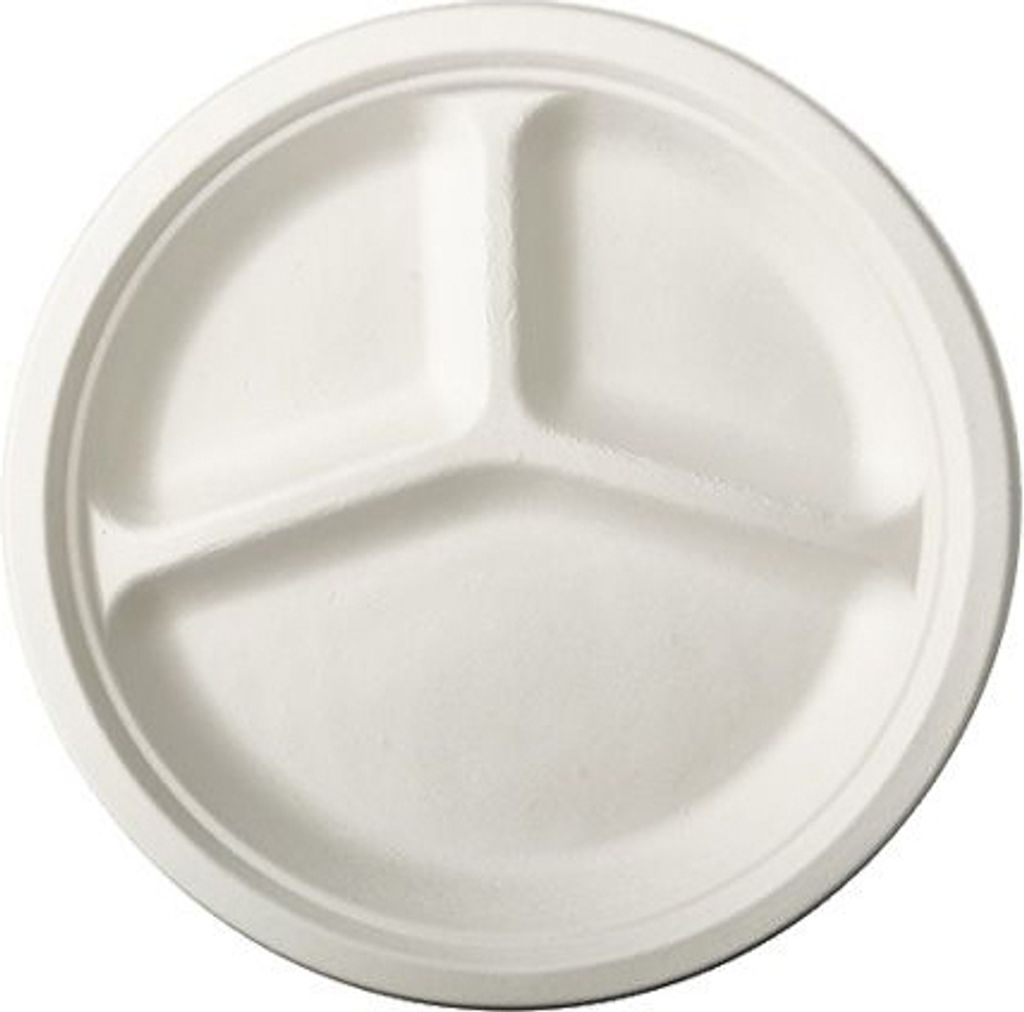 PAPSTAR 89739 PAPSTAR talerz z trzciny cukrowej "czysty", Zdjęcie produktu 