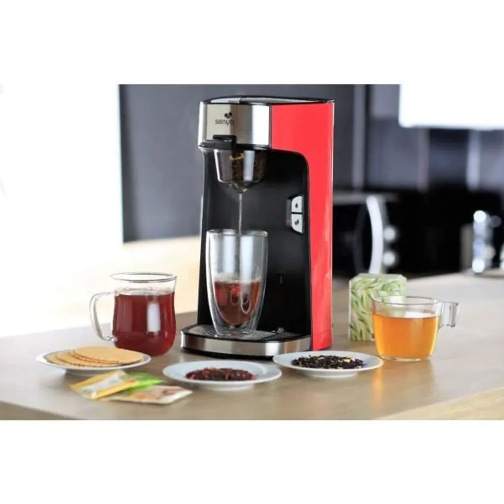 Kit Machine à thé électrique Senya avec assortiment 72 infusions bio - 2