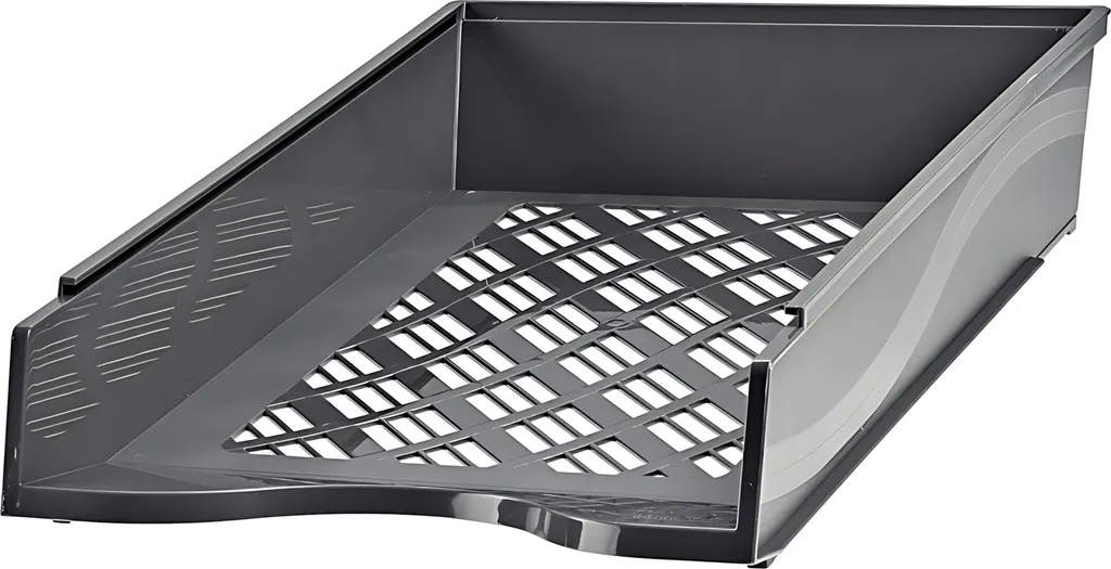 Bac à courrier A4 Bene 60100 gris ardoise pour classement de documents - 2