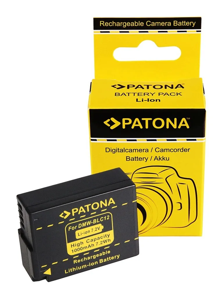 Batteria Li-ion DMW-BLC12 per Panasonic Lumix G7 G85 e Leica V-Lux 4 - 10