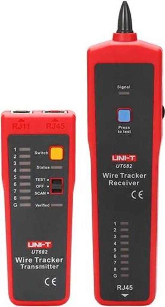 UNI-T UT682 Tester Cavi RJ45 Professionale - Cercacavi e Tracciatore