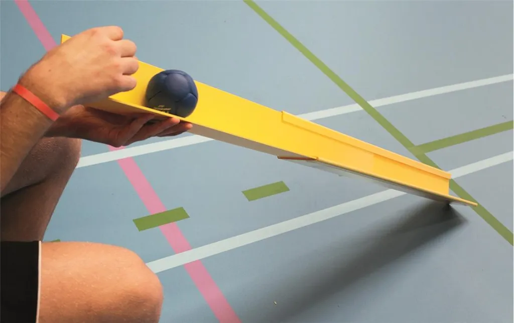 Piste de billes pour enfants Megaform Boccia Toy Track en PVC flexible