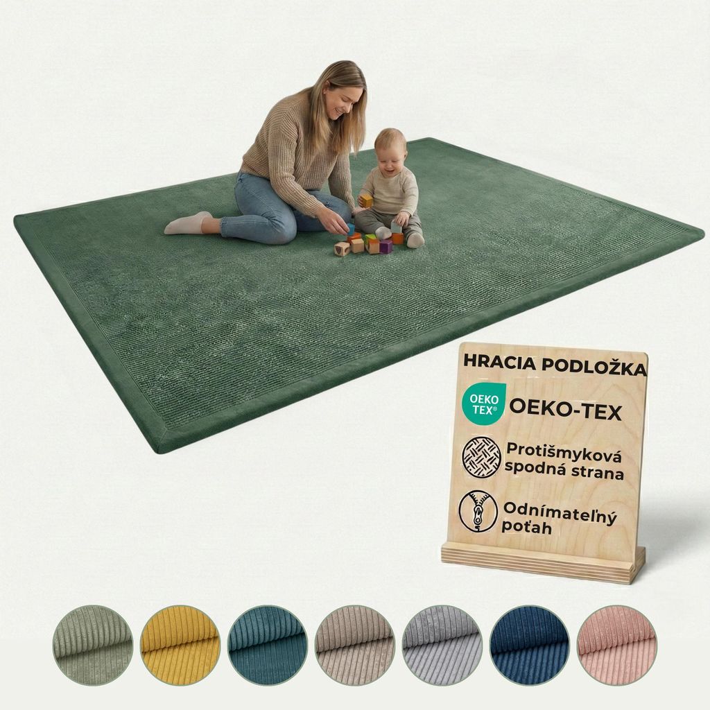 Pillows24 - Detská podložka na plazenie 150x200 cm | 3 cm Obrázok produktu 