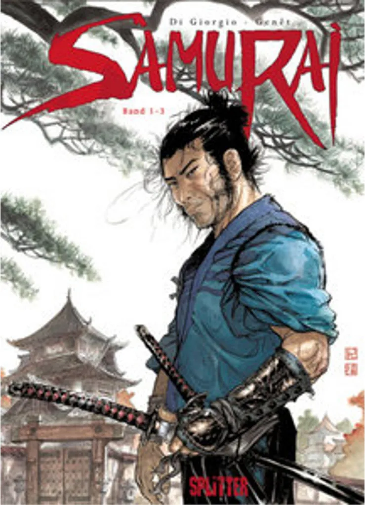 BD Samouraï trilogie initiale idéale pour cadeau de fête ou anniversaire