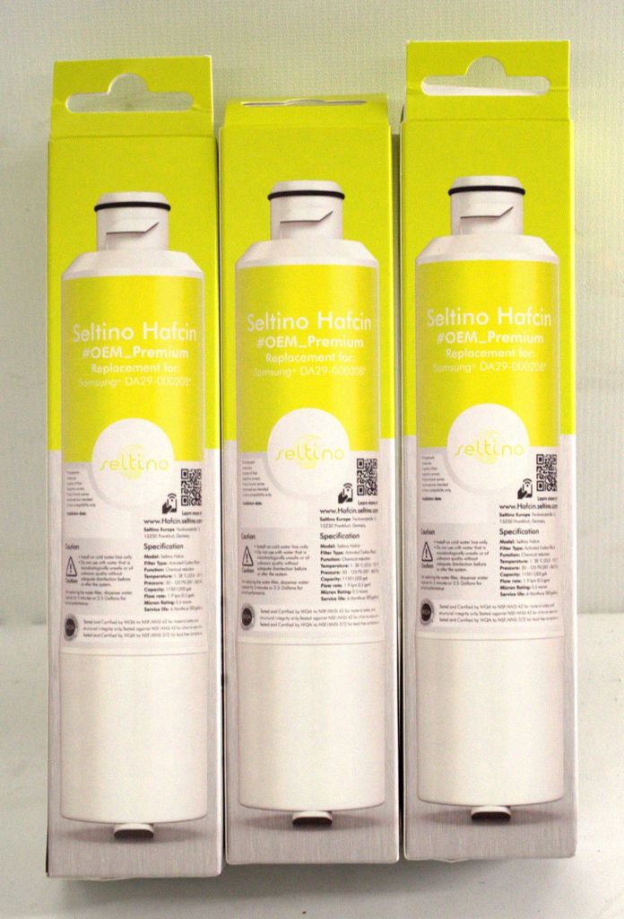 3 filtres à eau Seltino HAFCIN compatibles avec les Image du produit 