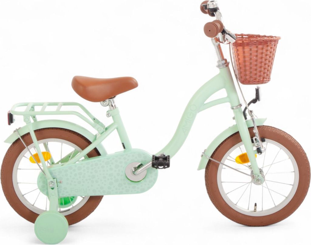 AMIGO Kinderfahrräder Mädchen Fairy 14 Zoll Mädchen Produktbild 