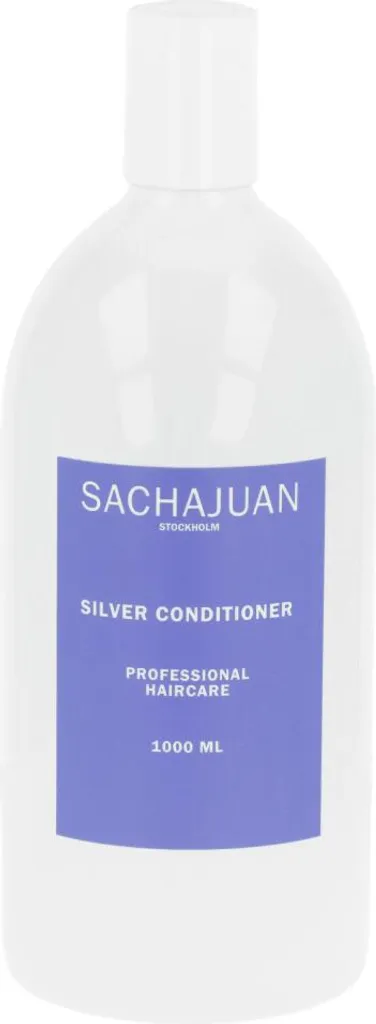 Après-shampooing anti-reflets jaunes Sachajuan Silver 1000 ml cheveux