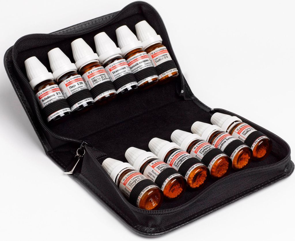 Hausapotheke 12 DHU Leder & Spagyra | RFID (10ml)  (ohne Produktbild 