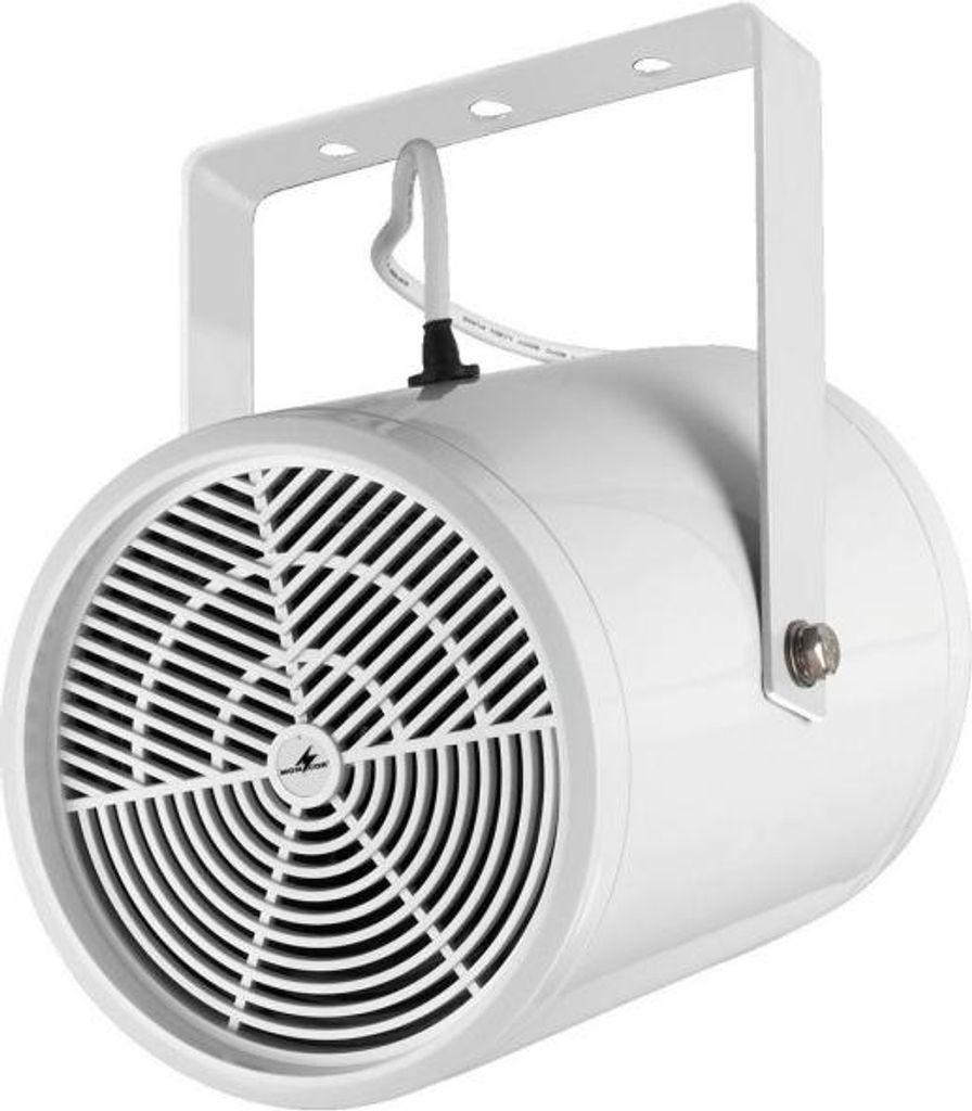 MONACOR ELA-Soundprojektor 100V beids.Abstr 94dB 120-20000Hz IP44 ws EDL-220/WS