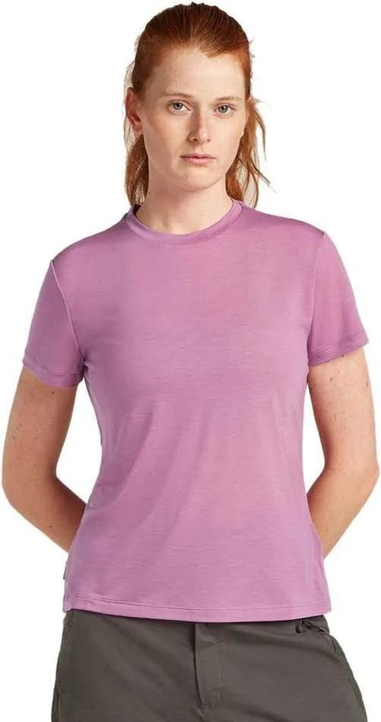 Icebreaker Merino Core Kurzarm-t-shirt Lila S Damen Lila S